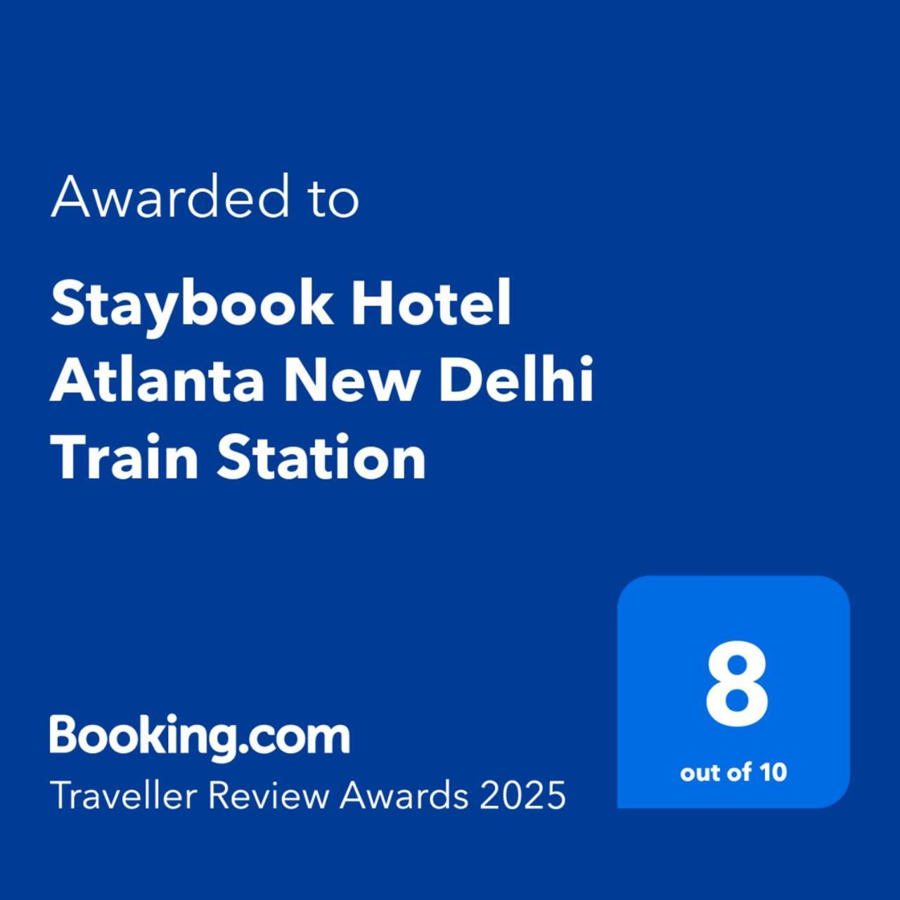 Staybook Hotel Atlanta New Delhi Train Station Ngoại thất bức ảnh